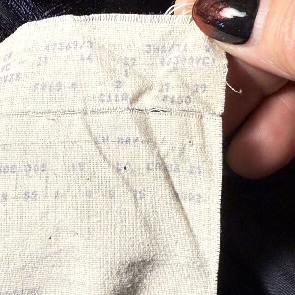 Vintage Gianni Versace Navy Pin Stripe  Wool Blazer Jacket Made in Italy Sz 44 - Picture 3 of 12